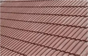 Tiled roof
